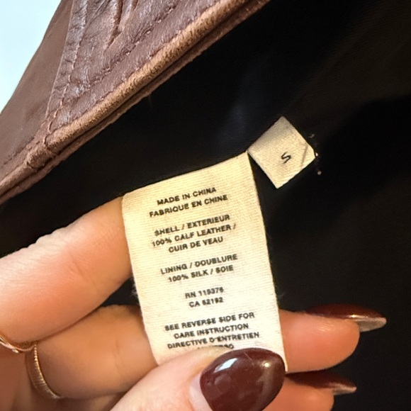 Helmut Lang Burgundy Leather Trench - Picture 6 of 6